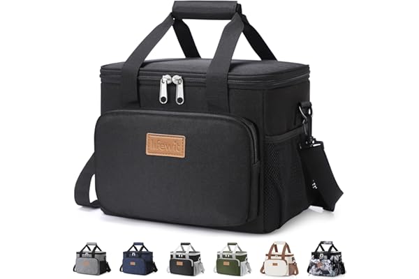 Lifewit Medium Lunch Bag Insulated Lunch Box Soft ...